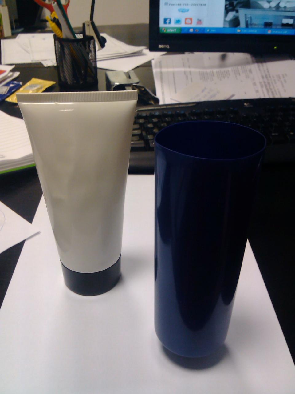 ultrasonic tubes sealing machine samples for tubes Marina Dimitrov ultragarso vamzdžių sandarinimo mašina.jpg