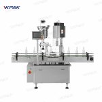 Automatinė besisukanti plastikinių butelių uždarymo mašina užpildymo linijai