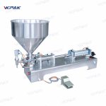 Visas pneumatinės skystos pastos užpildymo mašina kosmetiniam kreminiam losjonui