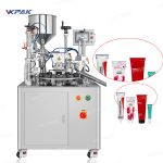 Plastikinių laminuotų vamzdžių užpildymo ultragarso sandarinimo mašina pusiau automatinė