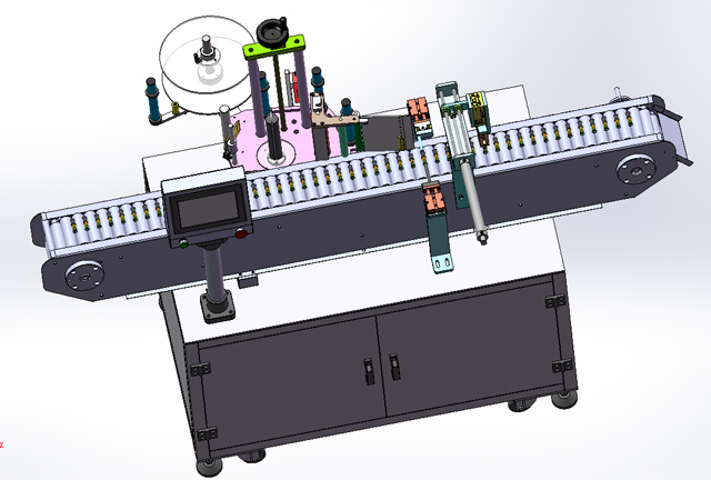 etikečių klijavimo lipdukų lūpų balzamo mašina.jpg