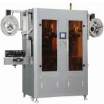 Automatinė dvigubų galvučių puodelių gėrimo butelių rankovių ženklinimo mašina