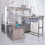 Automatinis snapelis stovintys maišeliai Sojų pupelių pieno sulčių pildymo dangtelis