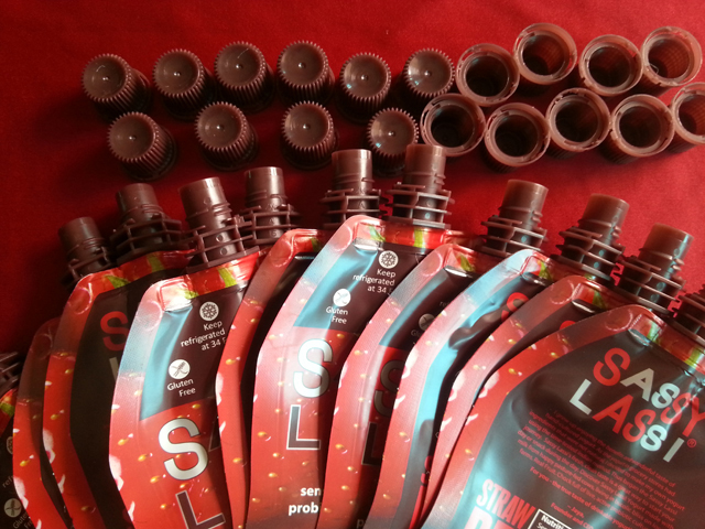 sensacingo skonio natūralus probiotinis braškių jogurtas