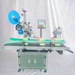 Linijinės mažos kartoninės dėžutės kampinės apvyniojimo lipdukų ženklinimo mašina