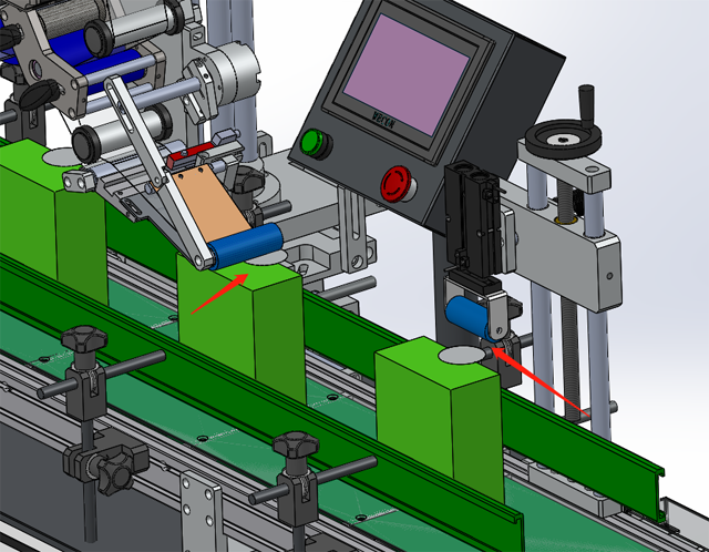Kampinių dėžių dizaino brėžinys
