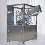 Losjono kosmetinio kremo dviejų kamerų vamzdelių užpildymo sandarinimo mašina